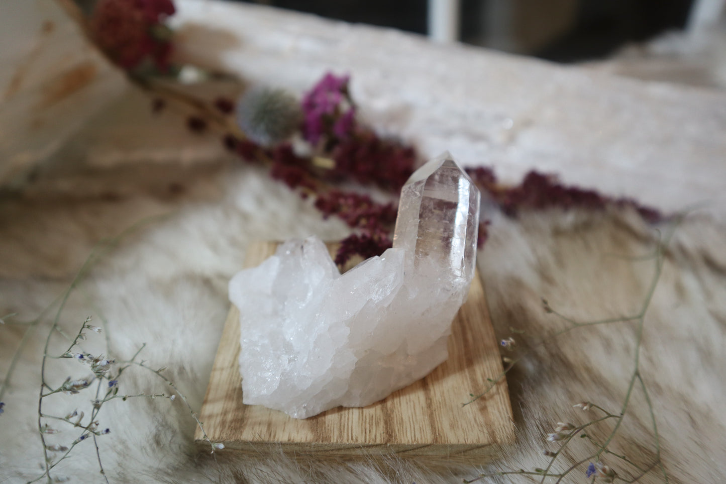 Clear Quartz Cluster #1