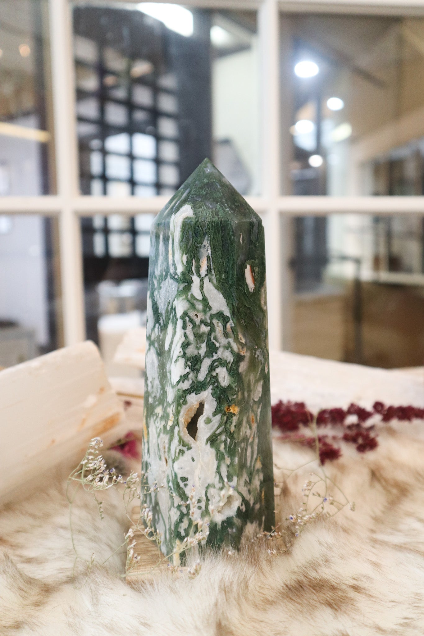 Moss Agate Tower #1